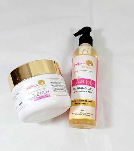 Wash and Go Styling Combo Includes (Leave-in Conditioner & Gel)